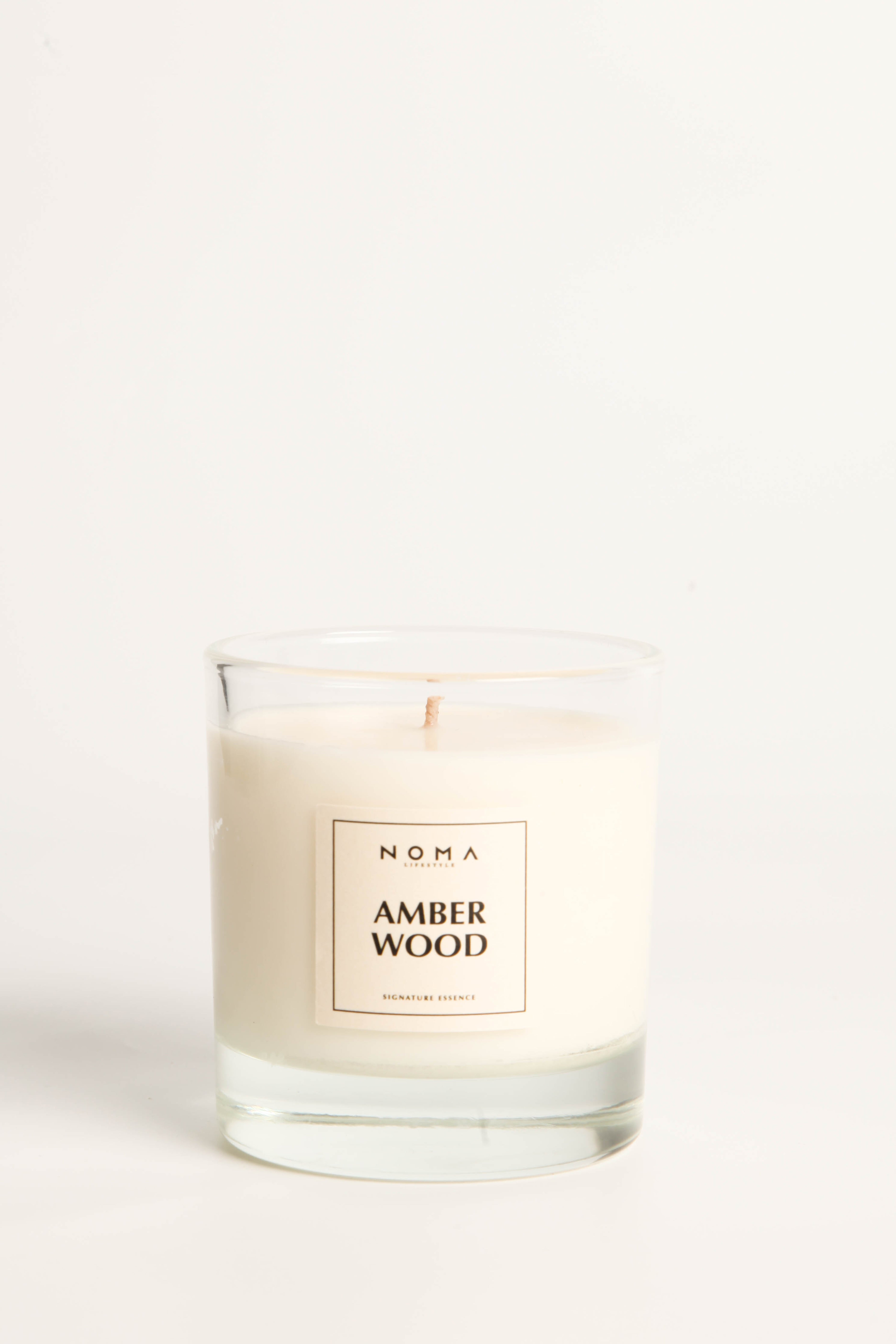 Amber Wood Soy Candle